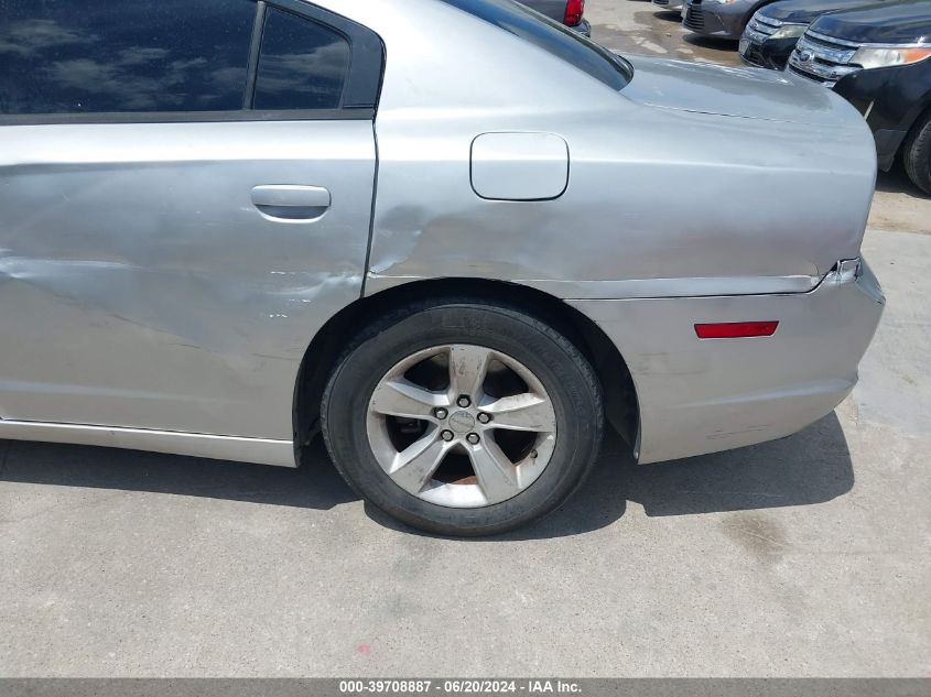 2012 Dodge Charger Se VIN: 2C3CDXBG5CH119798 Lot: 39708887