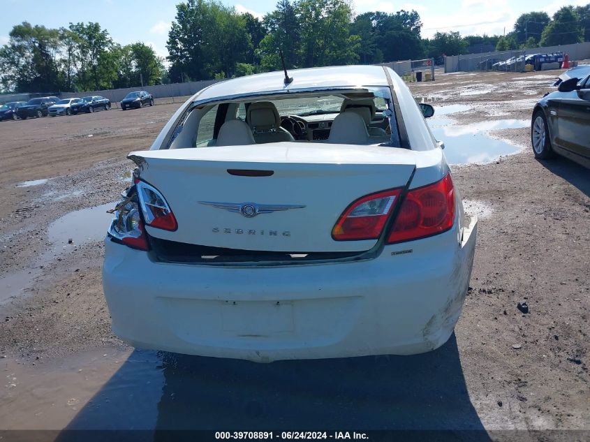 2010 Chrysler Sebring Limited VIN: 1C3CC5FB1AN187123 Lot: 39708891