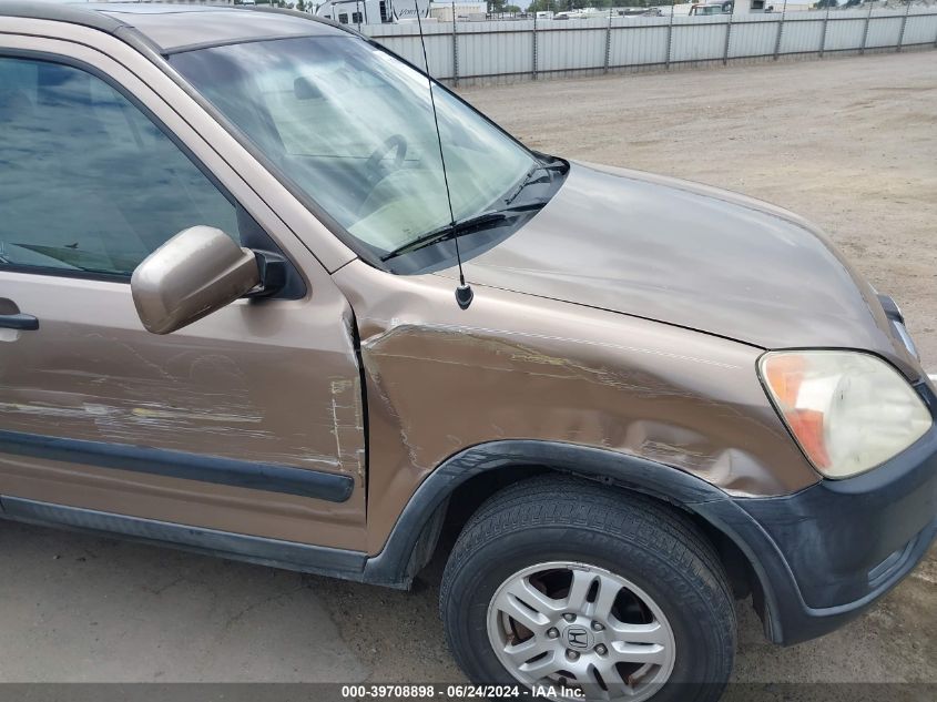 2004 Honda Cr-V Ex VIN: SHSRD78834U239086 Lot: 39708898