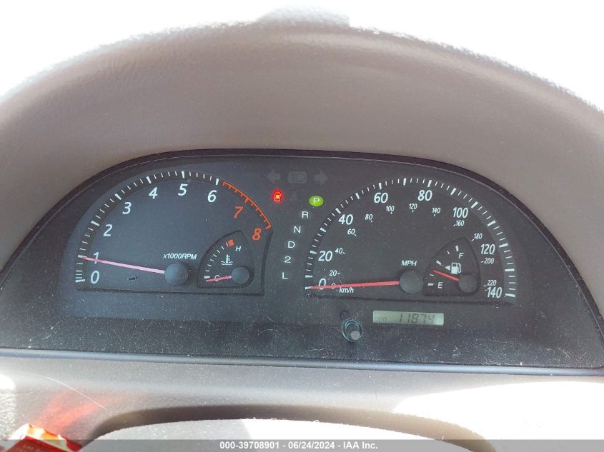 2004 Toyota Camry Xle VIN: 4T1BE32KX4U854255 Lot: 39708901