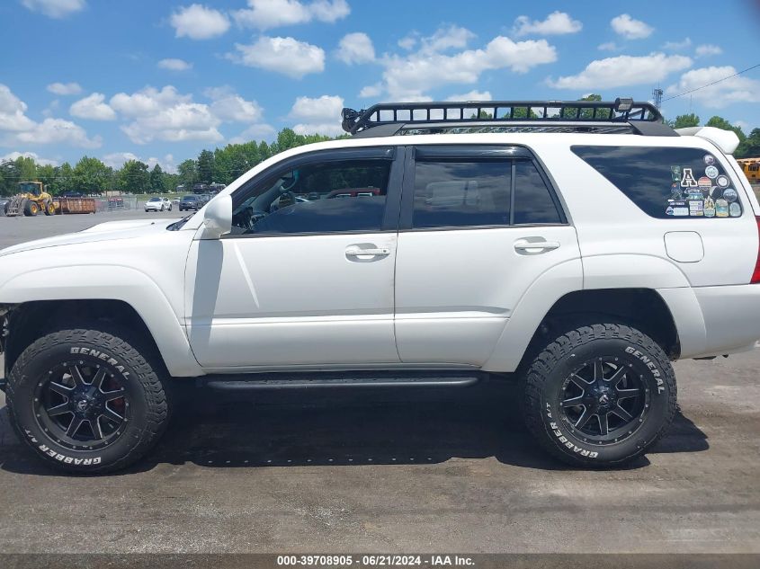 2005 Toyota 4Runner Sr5 Sport V8 VIN: JTEBT14R950053751 Lot: 39708905