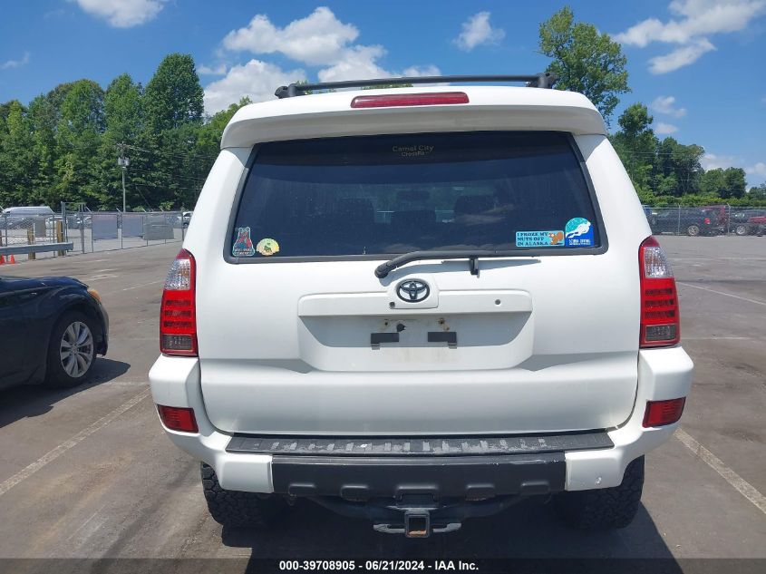 2005 Toyota 4Runner Sr5 Sport V8 VIN: JTEBT14R950053751 Lot: 39708905