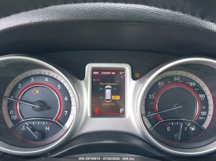 2012 Dodge Journey Sxt VIN: 3C4PDCBG9CT272410 Lot: 39708910