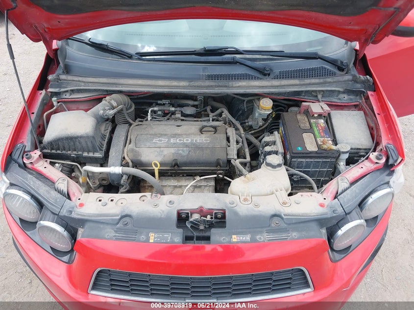 2012 Chevrolet Sonic 1Ls VIN: 1G1JB5SH7C4119748 Lot: 39708919