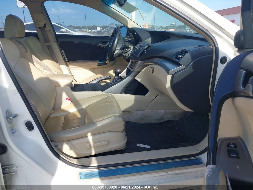 2010 Acura Tsx 2.4 VIN: JH4CU2F65AC014922 Lot: 39708920