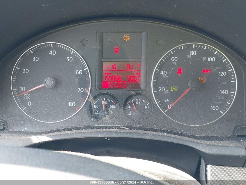 2008 Volkswagen Jetta S VIN: 3VWJM71K88M151207 Lot: 39708936