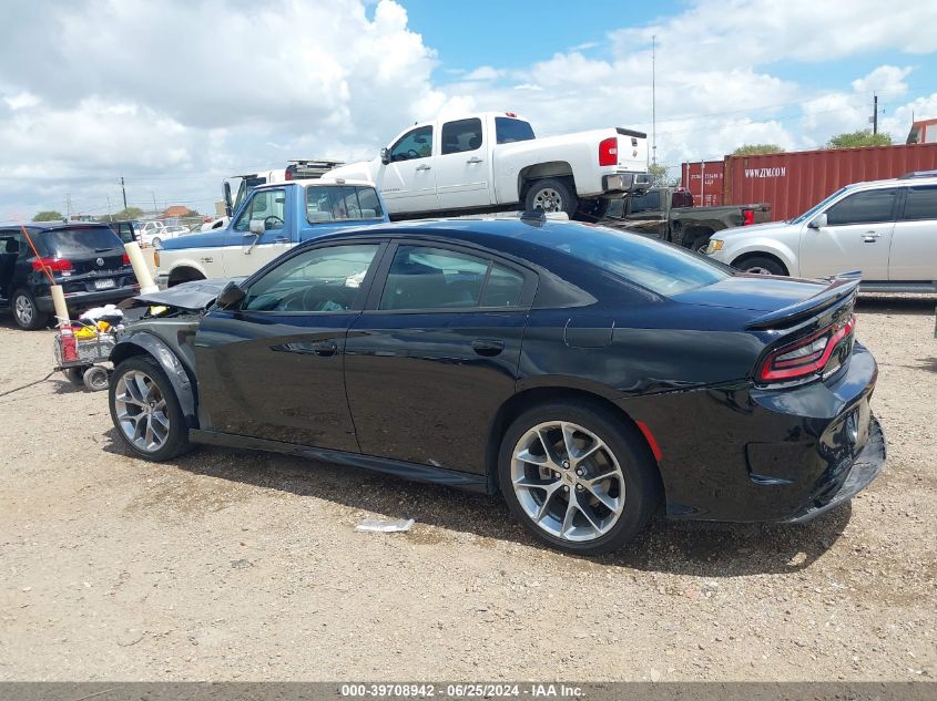 2022 Dodge Charger Gt Rwd VIN: 2C3CDXHG3NH176169 Lot: 39708942