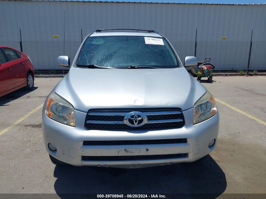 2008 Toyota Rav4 Limited VIN: JTMZD31V986072668 Lot: 39708945