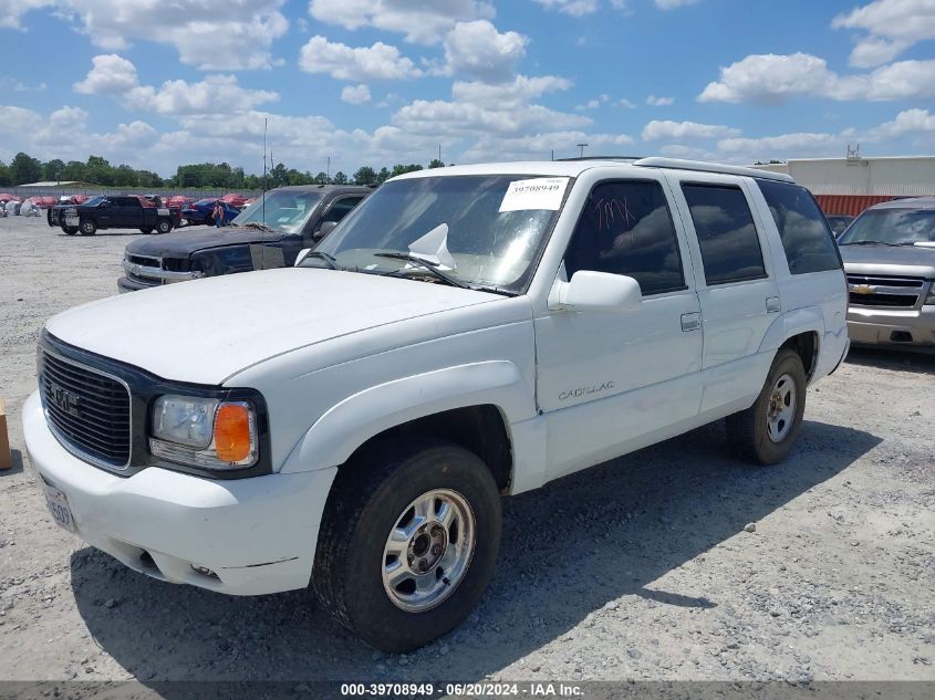 2000 Cadillac Escalade Standard VIN: 1GYEK63R5YR212181 Lot: 39708949