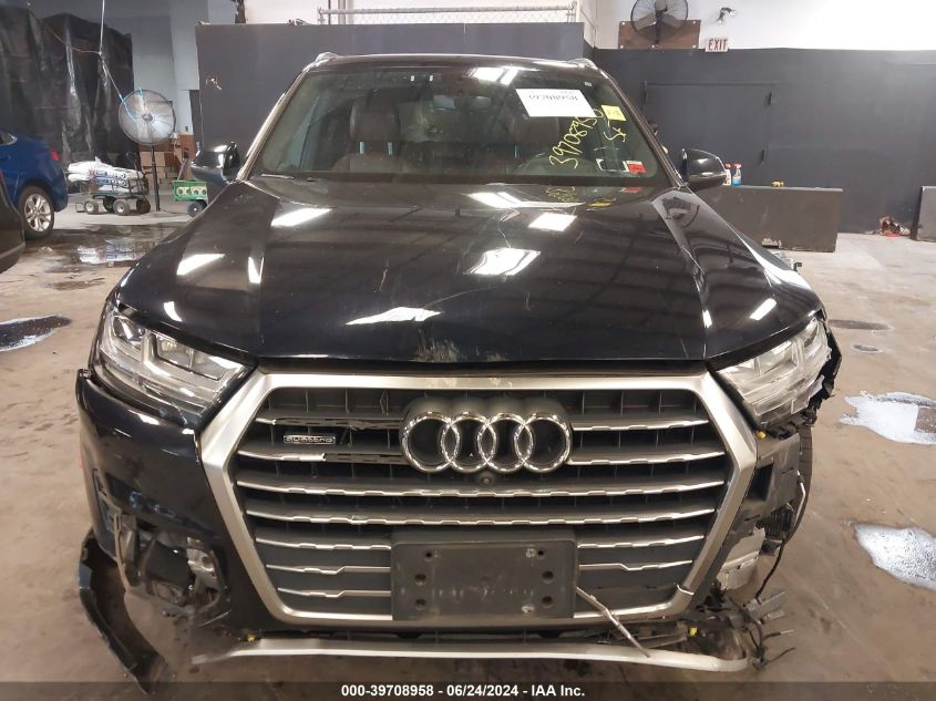 2017 Audi Q7 3.0T Premium VIN: WA1VAAF74HD027438 Lot: 39708958