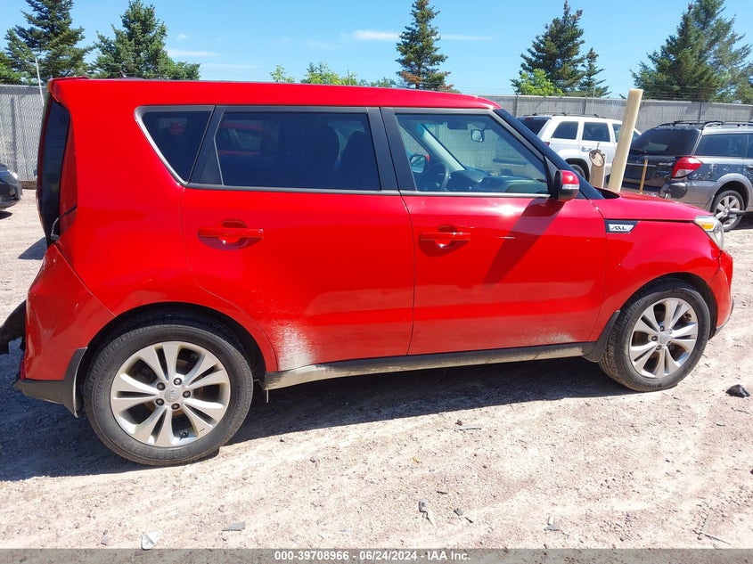 2014 Kia Soul + VIN: KNDJP3A56E7722678 Lot: 39708966