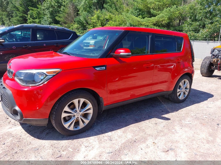 2014 Kia Soul + VIN: KNDJP3A56E7722678 Lot: 39708966
