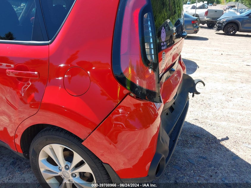 2014 Kia Soul + VIN: KNDJP3A56E7722678 Lot: 39708966