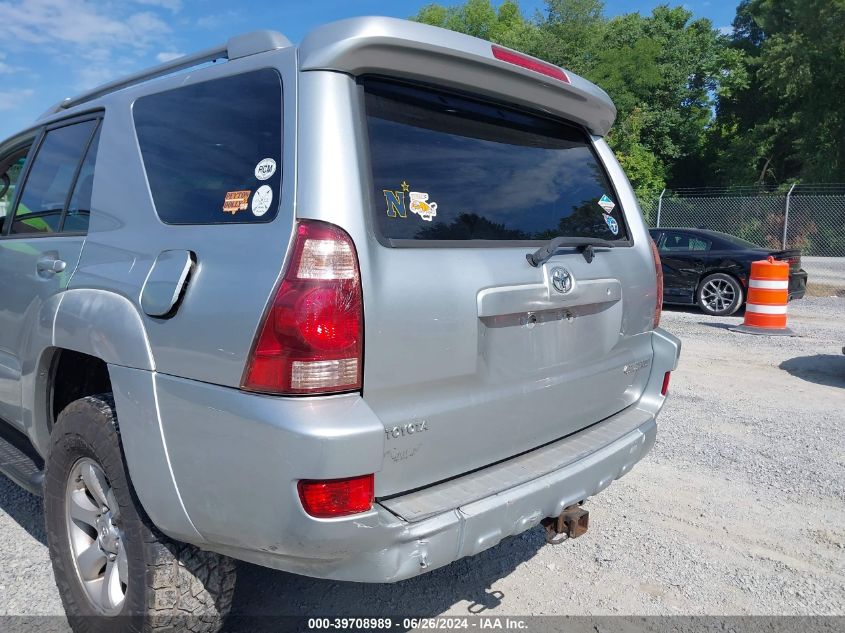 2005 Toyota 4Runner Sr5/Sport VIN: JTEBU14R450057087 Lot: 39708989