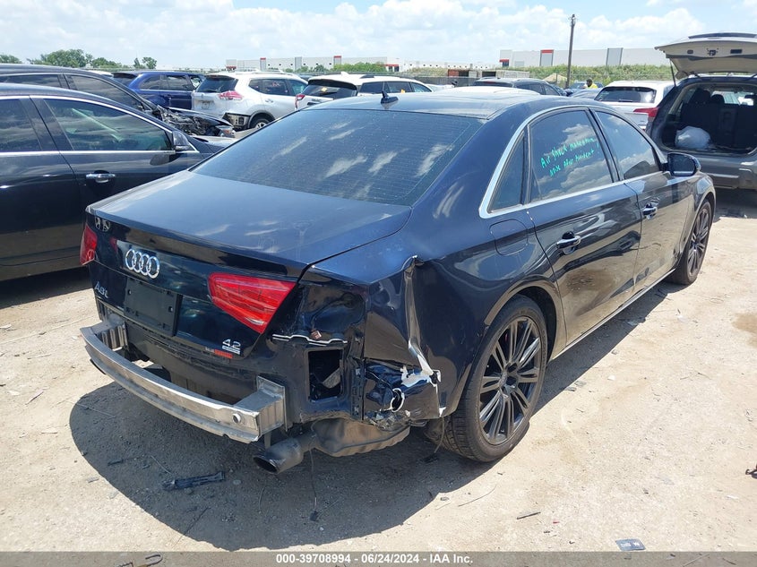 2012 Audi A8 L 4.2 VIN: WAURVAFD4CN002928 Lot: 39708994