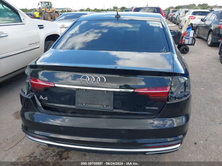 2021 Audi A4 Premium Plus 40 Tfsi Quattro S Tronic VIN: WAUBBAF47MN010811 Lot: 39708997