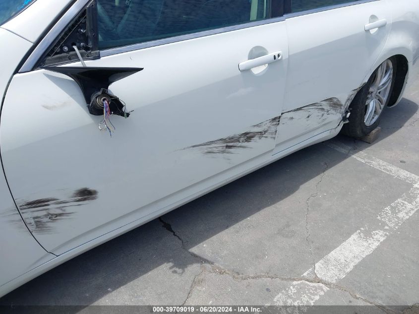 2012 Infiniti G37 Journey VIN: JN1CV6AP0CM627469 Lot: 39709019