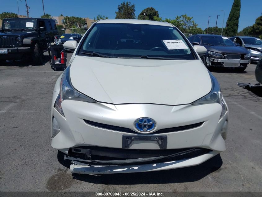 2016 Toyota Prius Three Touring VIN: JTDKARFU3G3517127 Lot: 39709043