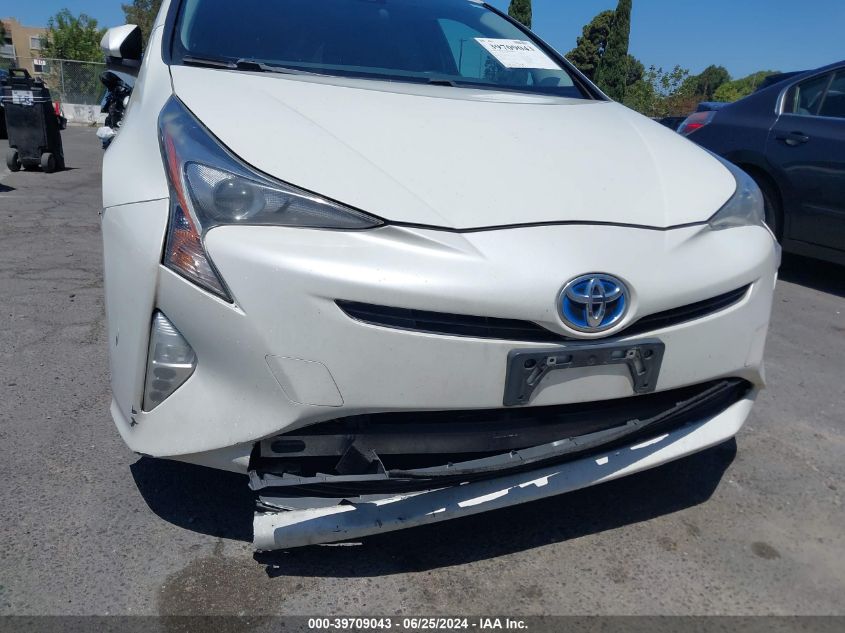 2016 Toyota Prius Three Touring VIN: JTDKARFU3G3517127 Lot: 39709043