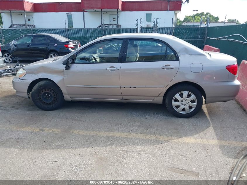 2003 Toyota Corolla Le VIN: 2T1BR32E73C097779 Lot: 39709045