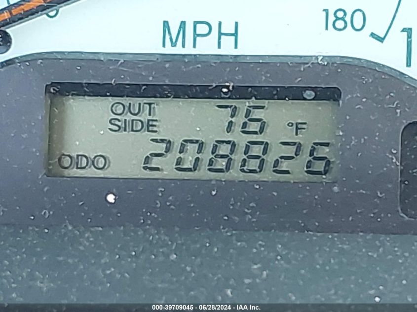 2003 Toyota Corolla Le VIN: 2T1BR32E73C097779 Lot: 39709045