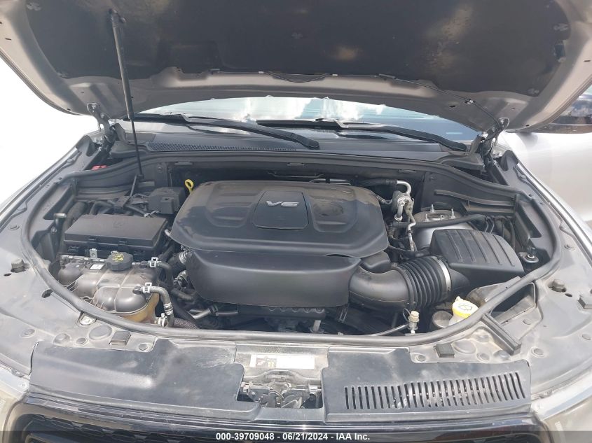 2016 Dodge Durango Sxt VIN: 1C4RDHAG8GC374547 Lot: 39709048