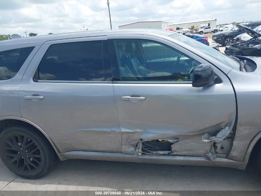 2016 Dodge Durango Sxt VIN: 1C4RDHAG8GC374547 Lot: 39709048