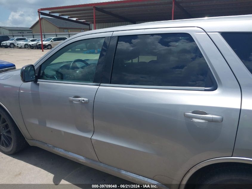 2016 Dodge Durango Sxt VIN: 1C4RDHAG8GC374547 Lot: 39709048