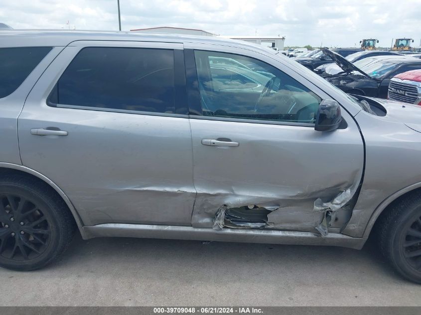 2016 Dodge Durango Sxt VIN: 1C4RDHAG8GC374547 Lot: 39709048