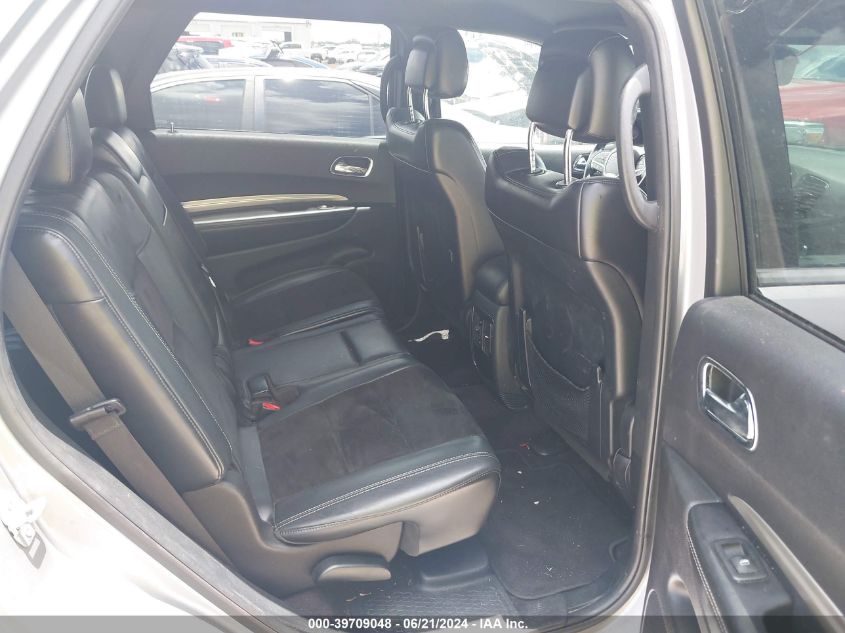 2016 Dodge Durango Sxt VIN: 1C4RDHAG8GC374547 Lot: 39709048