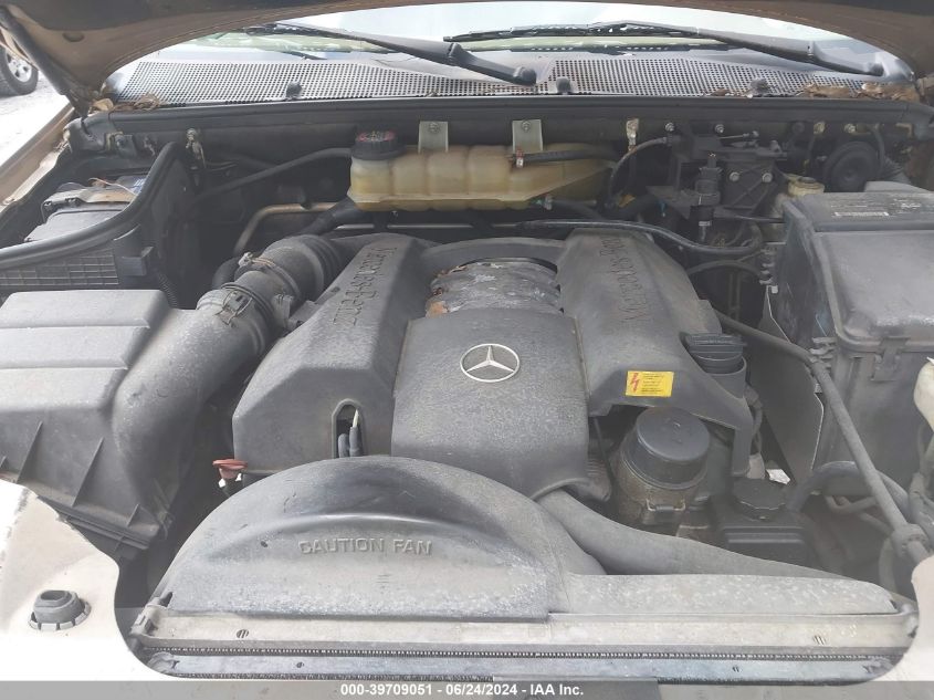2001 Mercedes-Benz Ml 320 VIN: 4JGAB54E71A241157 Lot: 39709051