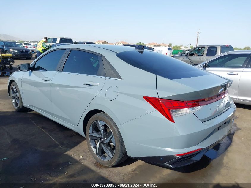 2022 Hyundai Elantra Limited VIN: KMHLP4AG6NU298111 Lot: 39709053