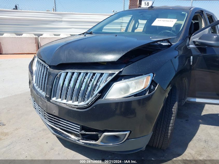 2011 Lincoln Mkx VIN: 2LMDJ6JK8BBJ21989 Lot: 39709059