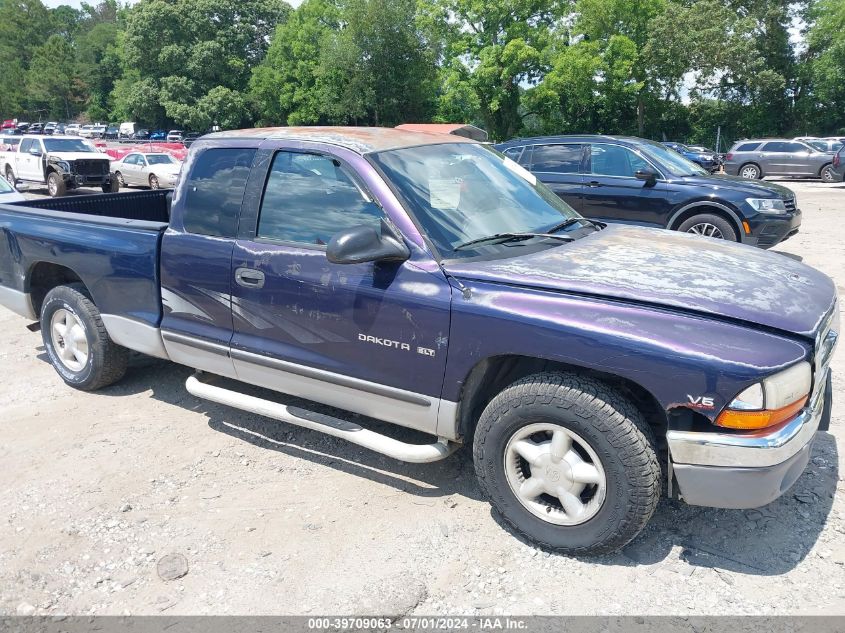 1998 Dodge Dakota Slt/Sport VIN: 1B7GL22X9WS525163 Lot: 39709063