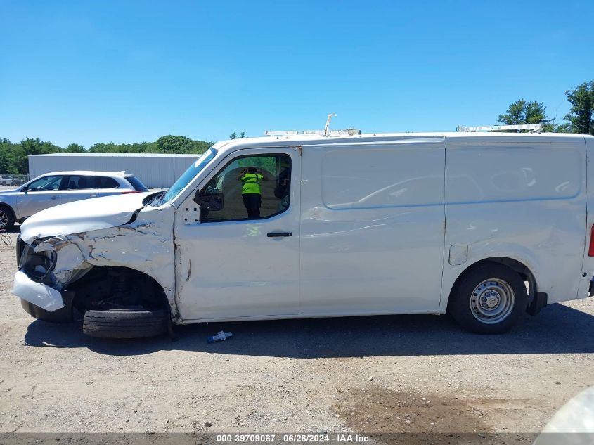 2021 Nissan Nv Cargo Nv1500 S Standard Roof V6 VIN: 1N6BF0KM3MN802250 Lot: 39709067