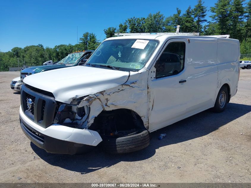 2021 Nissan Nv Cargo Nv1500 S Standard Roof V6 VIN: 1N6BF0KM3MN802250 Lot: 39709067