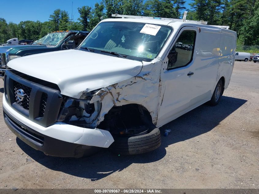 2021 Nissan Nv Cargo Nv1500 S Standard Roof V6 VIN: 1N6BF0KM3MN802250 Lot: 39709067