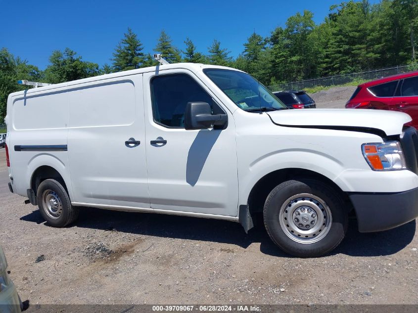 2021 Nissan Nv Cargo Nv1500 S Standard Roof V6 VIN: 1N6BF0KM3MN802250 Lot: 39709067