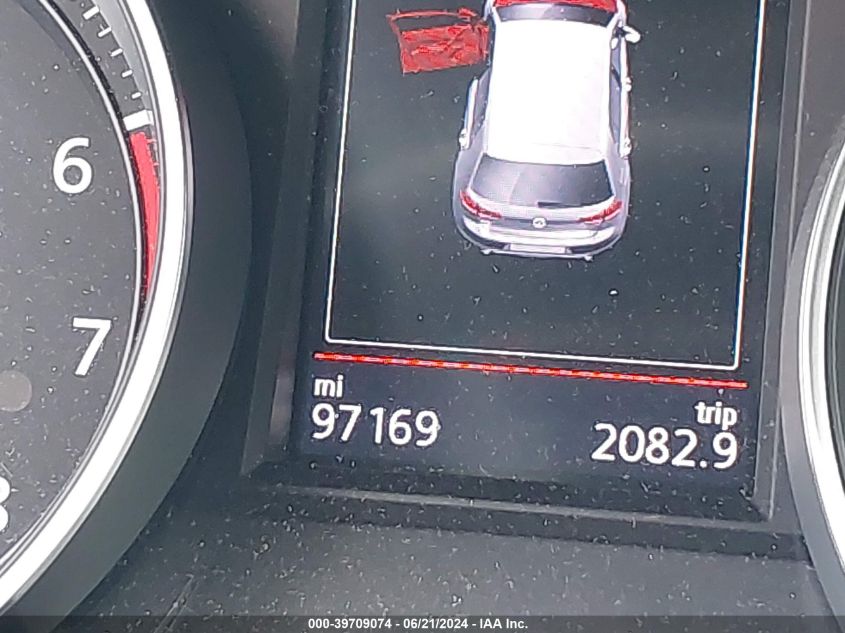 2017 Volkswagen Gti S VIN: 3VW4T7AU2HM063660 Lot: 39709074