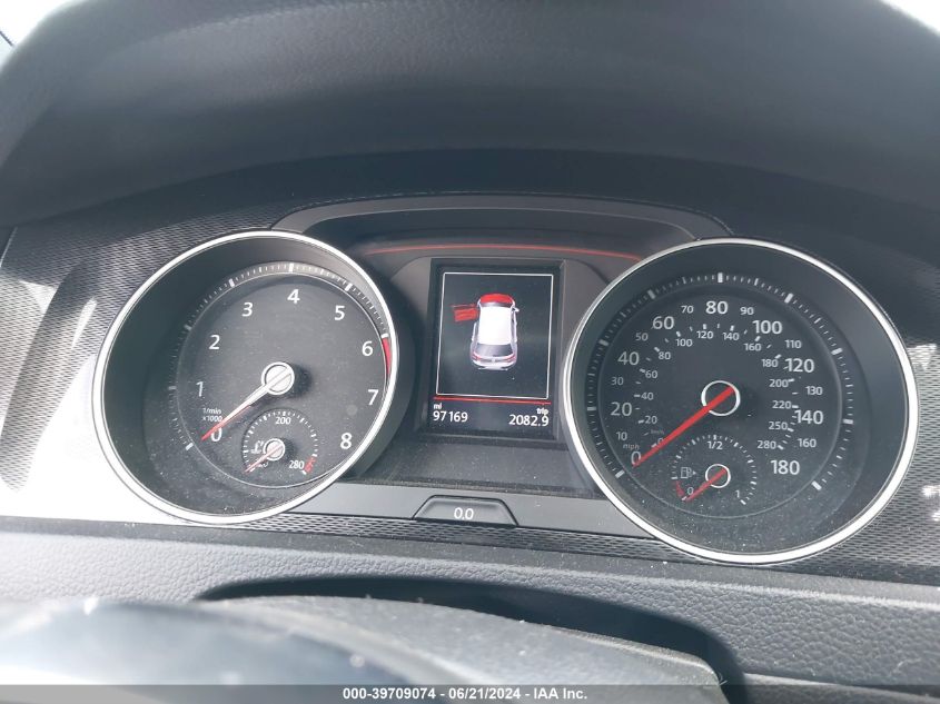 2017 Volkswagen Gti S VIN: 3VW4T7AU2HM063660 Lot: 39709074