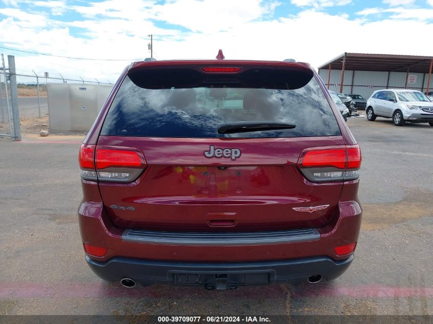 2017 Jeep Grand Cherokee Trailhawk VIN: 1C4RJFLG1HC610337 Lot: 39709077