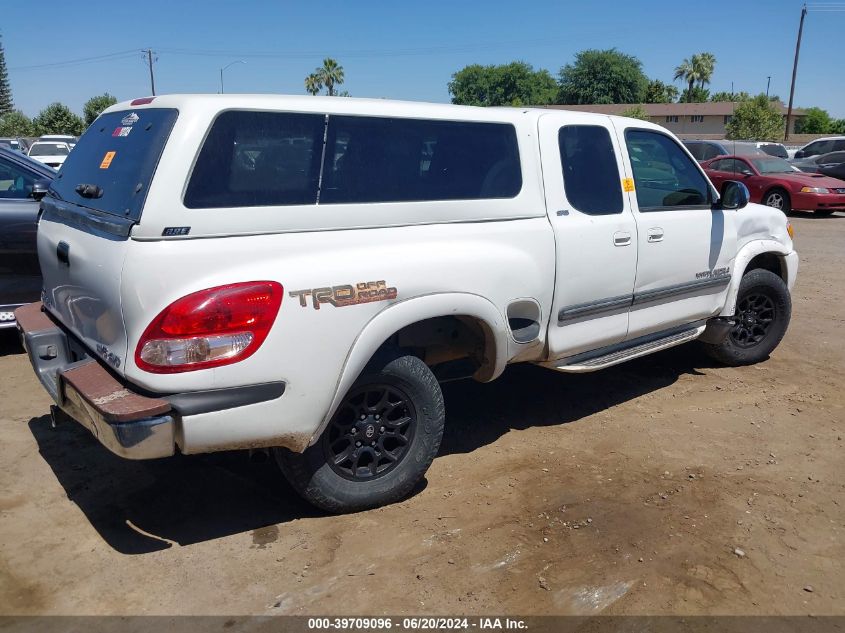 2003 Toyota Tundra Access Cab Sr5 VIN: 5TBBT44193S360890 Lot: 39709096