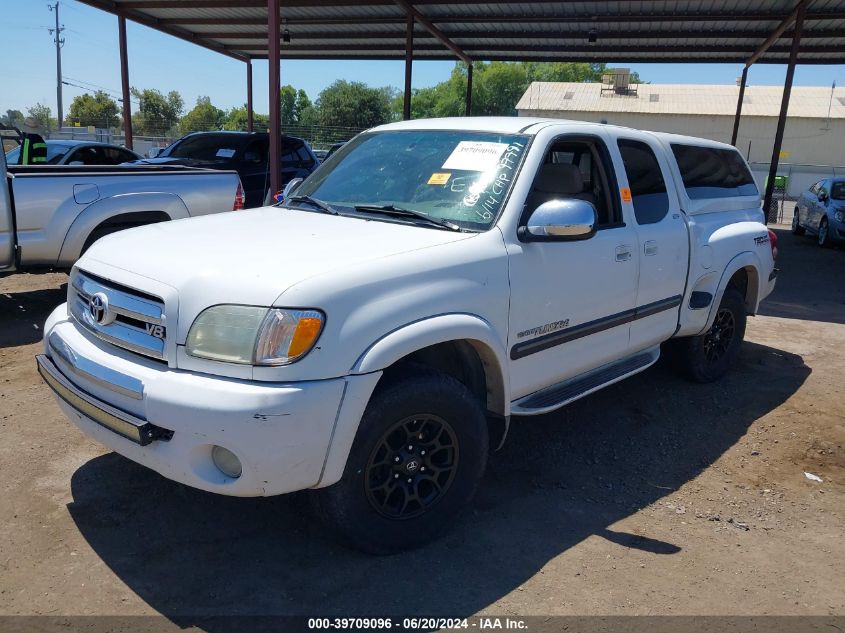 2003 Toyota Tundra Access Cab Sr5 VIN: 5TBBT44193S360890 Lot: 39709096