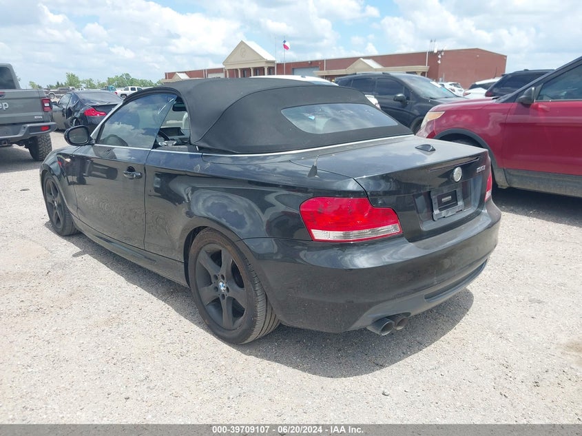 2010 BMW 135 I VIN: WBAUN9C54AVK41527 Lot: 39709107