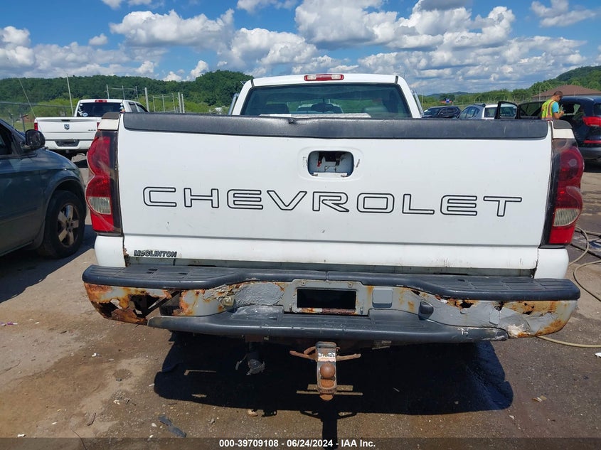 2004 Chevrolet Silverado 1500 Work Truck VIN: 1GCEK14X54Z240790 Lot: 39709108
