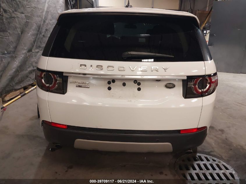 2015 Land Rover Discovery Sport Hse Lux VIN: SALCT2BG7FH524159 Lot: 39709117