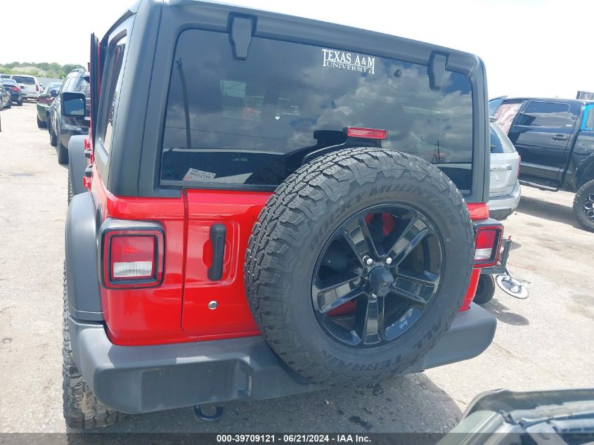 2020 Jeep Wrangler Unlimited Sport Altitude 4X4 VIN: 1C4HJXDN6LW143146 Lot: 39709121