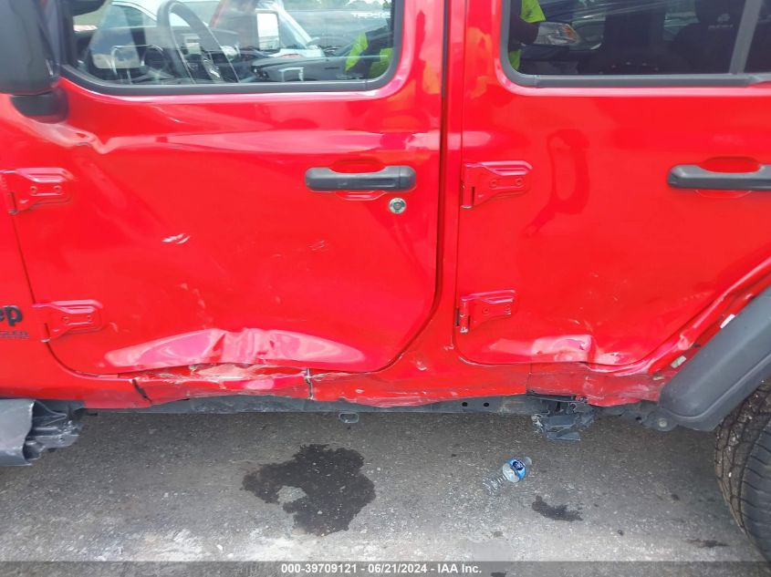 2020 Jeep Wrangler Unlimited Sport Altitude 4X4 VIN: 1C4HJXDN6LW143146 Lot: 39709121