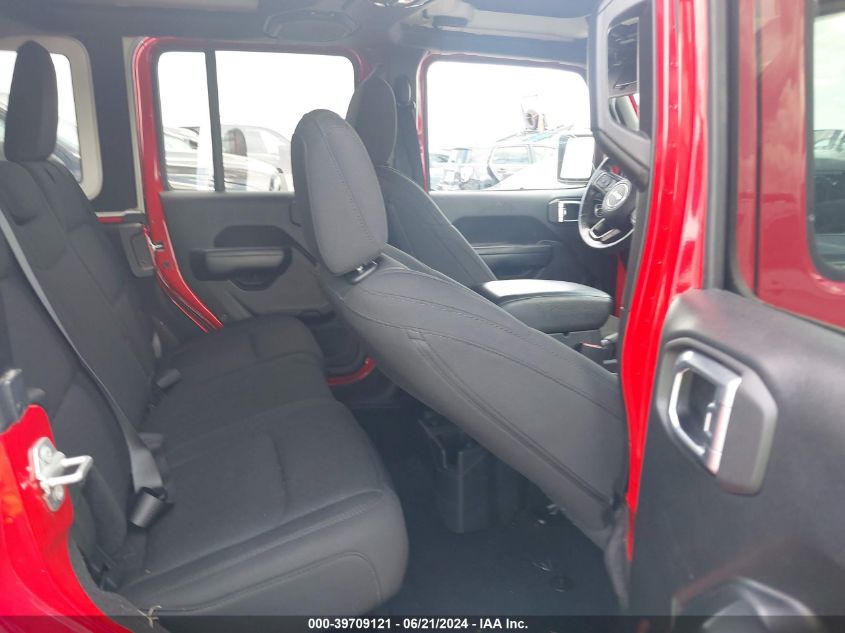 2020 Jeep Wrangler Unlimited Sport Altitude 4X4 VIN: 1C4HJXDN6LW143146 Lot: 39709121