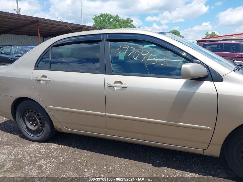 2005 Toyota Corolla Le VIN: 1NXBR32E95Z562452 Lot: 39709133